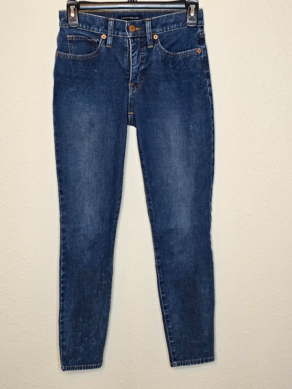 Lucky Brand Mid-Rise Ava Skinny Denim Jeans, Size 2/26 A